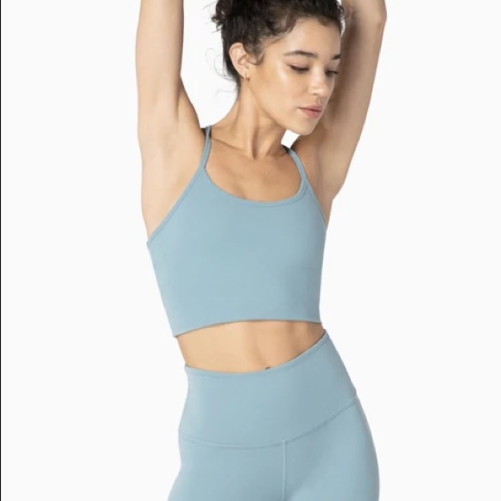 Beyond yoga Slim Racerback Cropped tank
